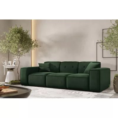 Sofa WAYAN 3 - tmavo zelená