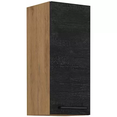 Horná kuchynská skrinka VANYA - šírka 30 cm, dark wood / dub lancelot
