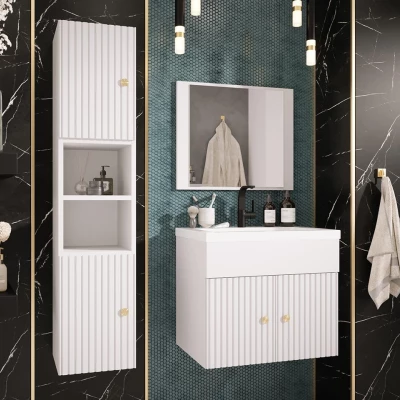 Kúpeľňová zostava SILVINO 3 - biela + umývadlo ZDARMA