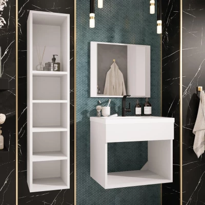 Kúpeľňová zostava SILVINO 3 - biela + umývadlo ZDARMA