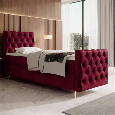 Čalúnená posteľ 80x200 ADRIA PLUS - červená