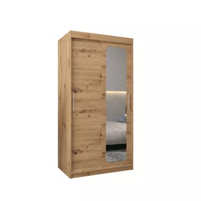 Zrkadlová skriňa DONICELA 1 - 100 cm, artisan