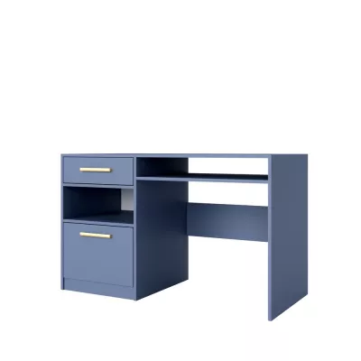 Písací stôl AGNESA - modrý