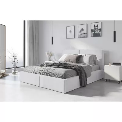Manželská posteľ 180x200 JOSKA s matracom - biela