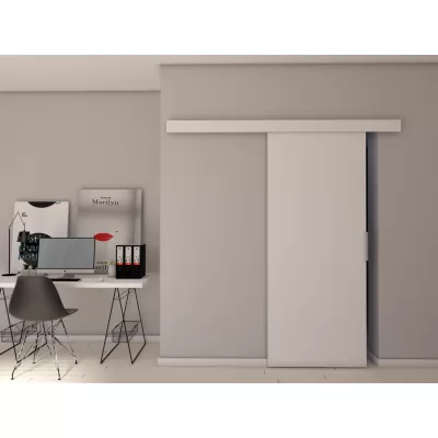 Posuvné dvere na stenu BARRET 1 - 96 cm, biele