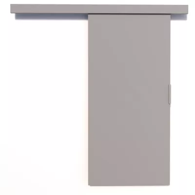 Posuvné dvere na stenu BARRET 1 - 76 cm, šedé