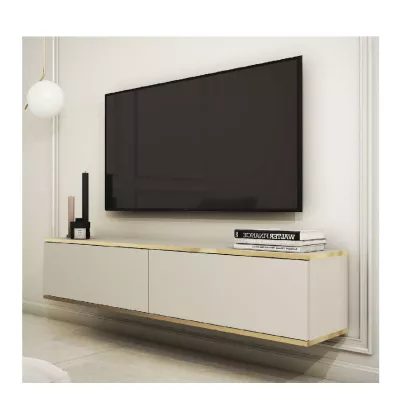Televízny stolík REFUGIO - 135 cm, béžový