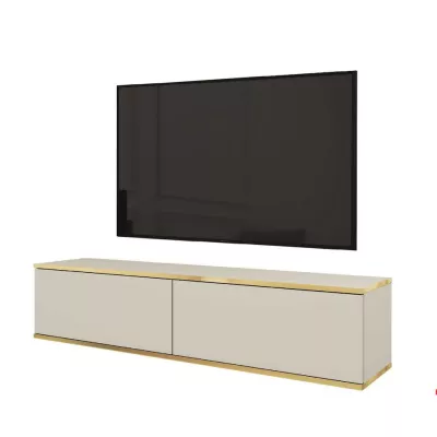 Televízny stolík REFUGIO - 135 cm, béžový