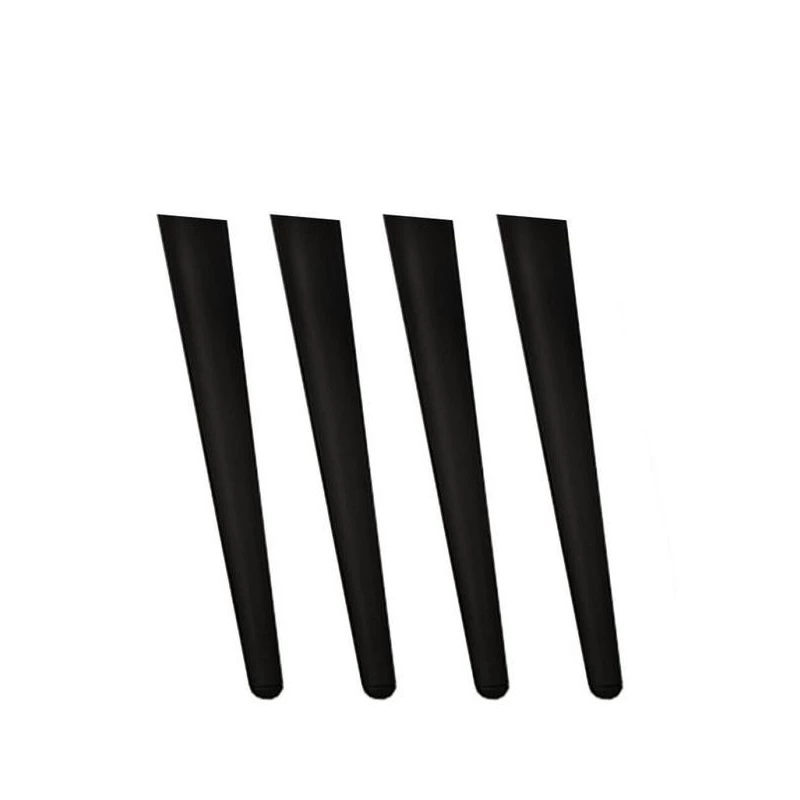 Set 4x nôžky k TV stolíku REFUGIO - čierny