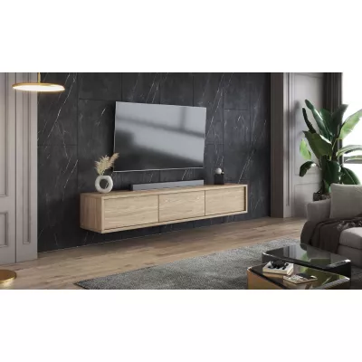Závesný TV stolík IRVING 1 - dub olejovaný