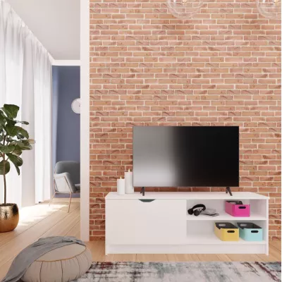 TV stolík LOWAKE - biely