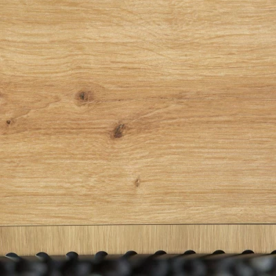 Konferenčný stolík so šuplíkom HEWITT - dub artisan