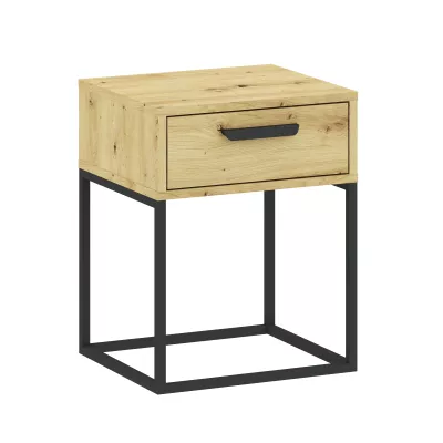 Nočný stolík so šuplíkom MARETA 4 - dub artisan