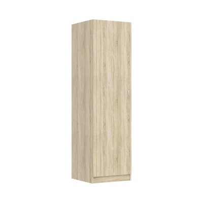 Úzka šatníková skriňa do predsiene 51 cm ROSHARON - dub sonoma