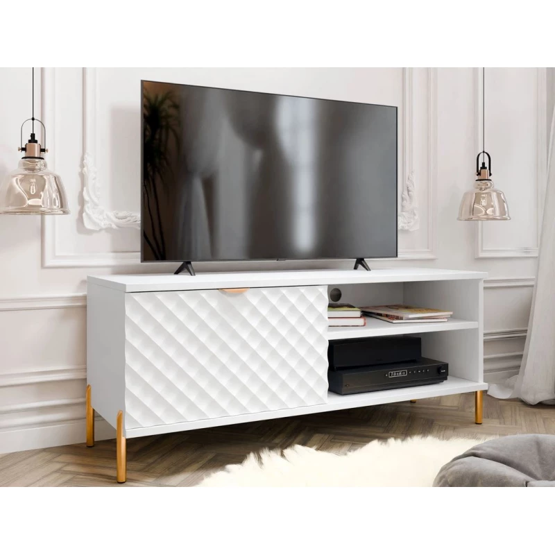 TV stolík ASLAN - biely