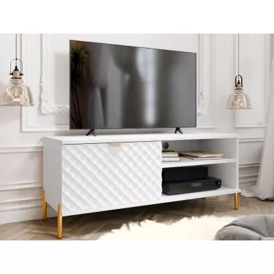 TV stolík ASLAN - biely