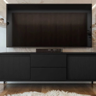 TV stolík REMY 2 - čierny