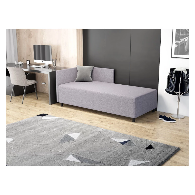 Jednolôžková posteľ 80x195 INORI 1 - šedá
