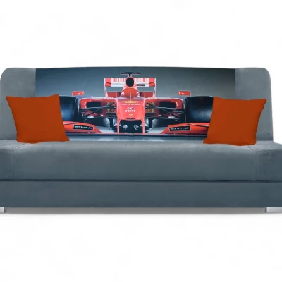 Rozkladacia pohovka BIRMA - šedá / formula