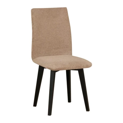 Jedálenská stolička YANET 2 - čierna / béžová