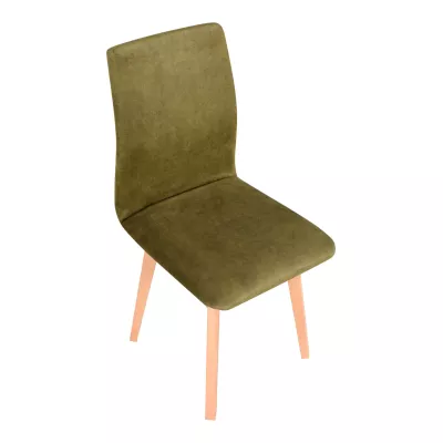 Jedálenská stolička YANET 2 - buk / zelená