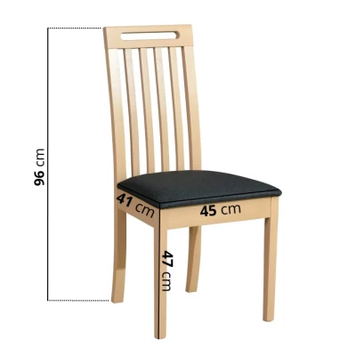 Jedálenská stolička DEANA 10 - čierna / čierna