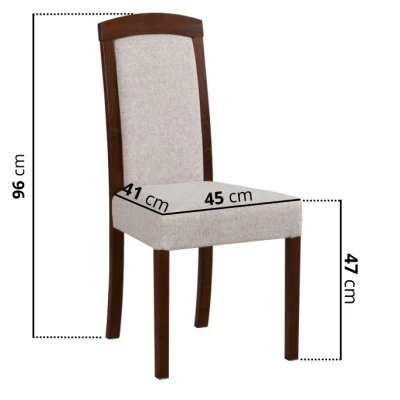 Jedálenská stolička DEANA 7 - čierna / čierna