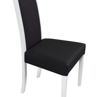Jedálenská stolička DEANA 7 - biela / čierna