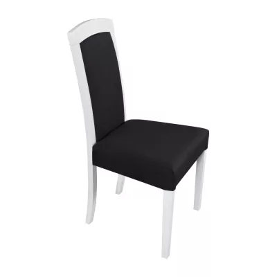 Jedálenská stolička DEANA 7 - biela / čierna