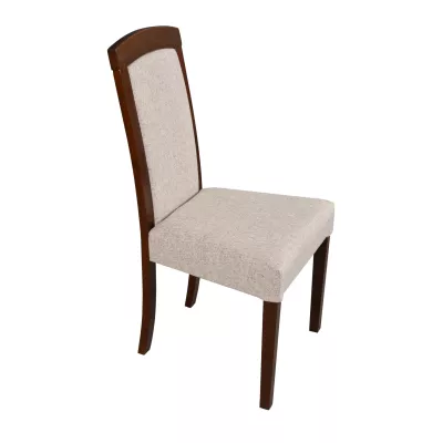 Jedálenská stolička DEANA 7 - orech / svetlo béžová