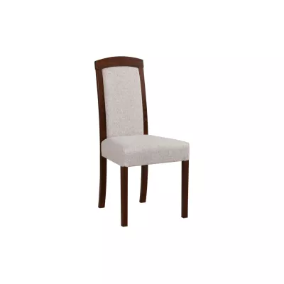 Jedálenská stolička DEANA 7 - orech / svetlo béžová