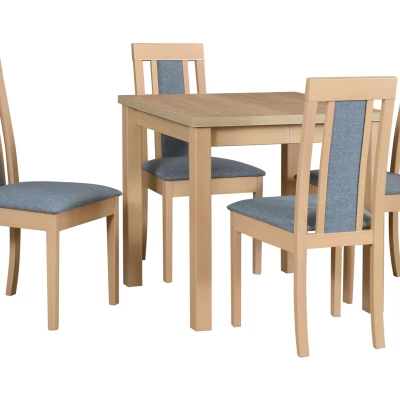 Jedálenská stolička DEANA 11 - dub sonoma / šedá