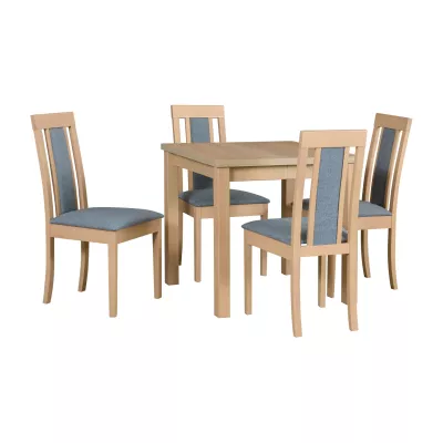 Jedálenská stolička DEANA 11 - dub sonoma / šedá