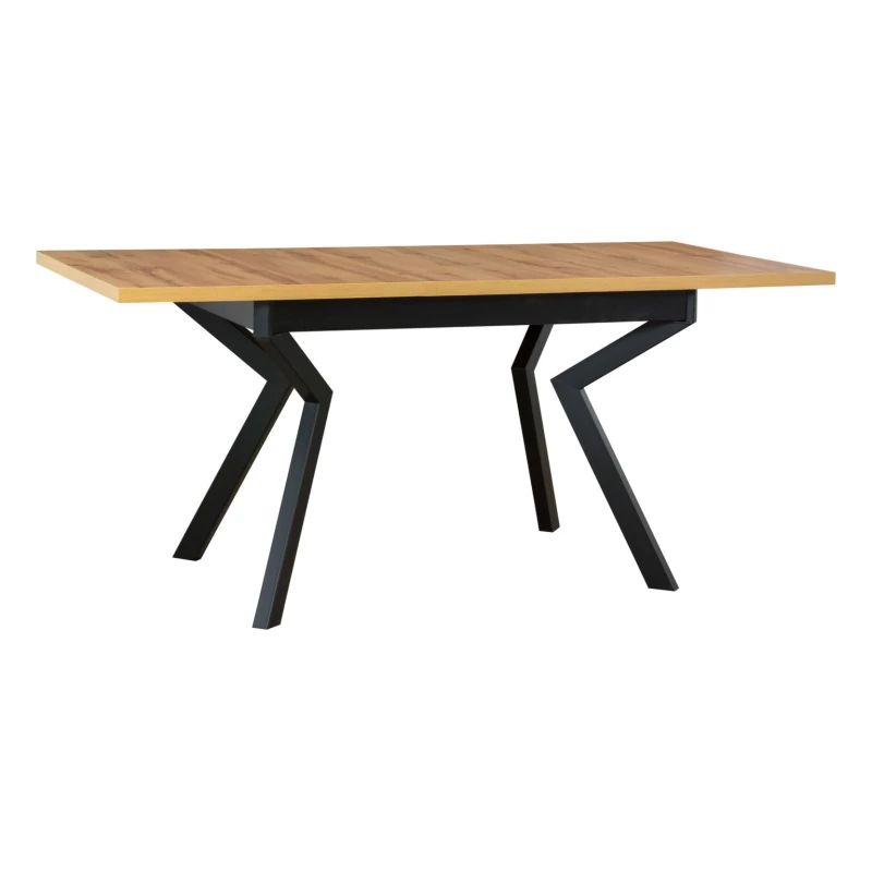 Jedálenský stôl NAPOLEON 4 - dub artisan / čierny