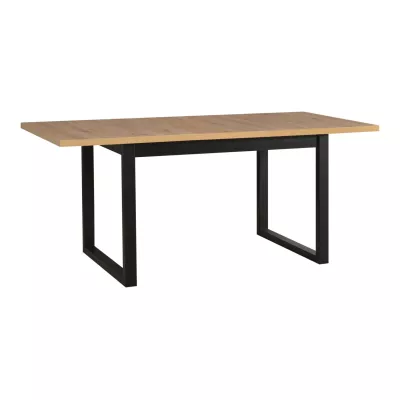 Jedálenský stôl NAPOLEON 3 - dub grandson / čierny