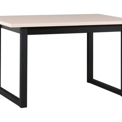 Jedálenský stôl NAPOLEON 3 - kašmír / čierny