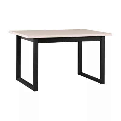 Jedálenský stôl NAPOLEON 3 - kašmír / čierny