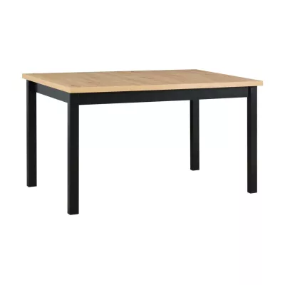 Jedálenský stôl DOROTA 2M - dub artisan / čierny