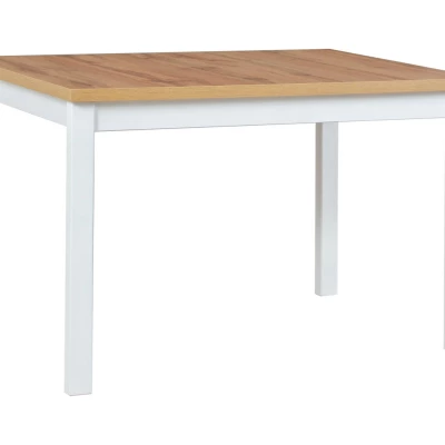 Jedálenský stôl DOROTA 1S - dub wotan / biely