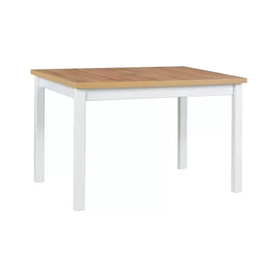 Jedálenský stôl DOROTA 1S - dub wotan / biely