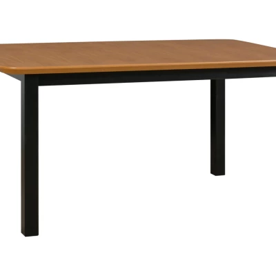 Jedálenský stôl BENEDIKT 5S - dub / čierny