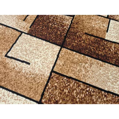 Kusový koberec 180x250 cm LUKEN obdĺžnikový - béžový
