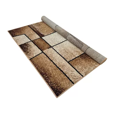Kusový koberec 80x150 cm LUKEN obdĺžnikový - béžový