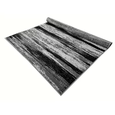Kusový koberec 120x170 cm LUKEN abstraktný - šedý