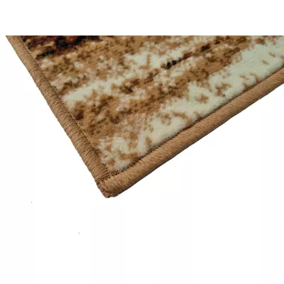 Kusový koberec 200x400 cm LUKEN abstraktný - béžový
