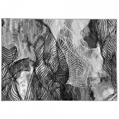 Moderný kusový koberec 300x400 cm LUKEN - šedý