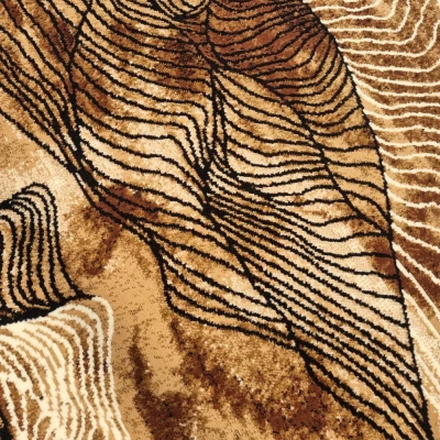 Moderný kusový koberec 140x190 cm LUKEN - béžový