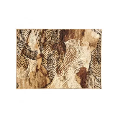Moderný kusový koberec 120x170 cm LUKEN - béžový