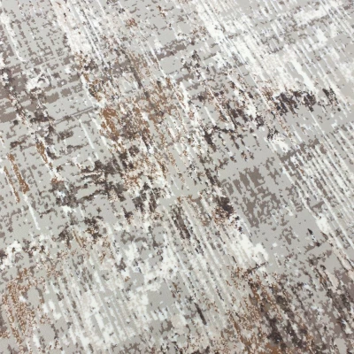 Oválny kusový koberec 80x150 cm STEFANO - béžový / zlatý / hnedý