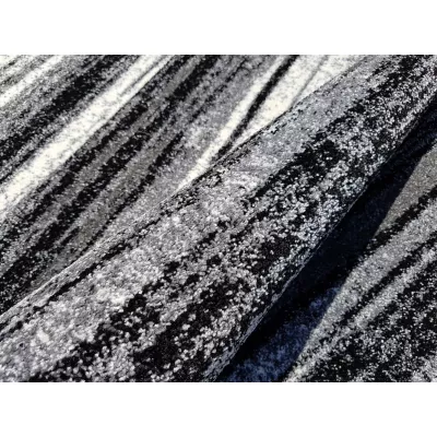 Kusový koberec 140x190 cm RAMIRO - šedý / biely